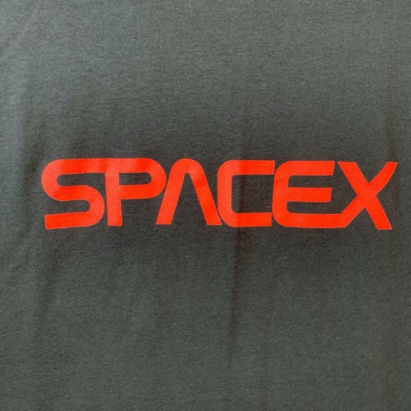SpaceX Tesla NEW Men's Classic NASA Worm Logo Style T-Shirt in Black S-M-L-XL - Picture 4 of 7
